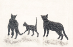 三匹の猫・ファミリー (c019)
